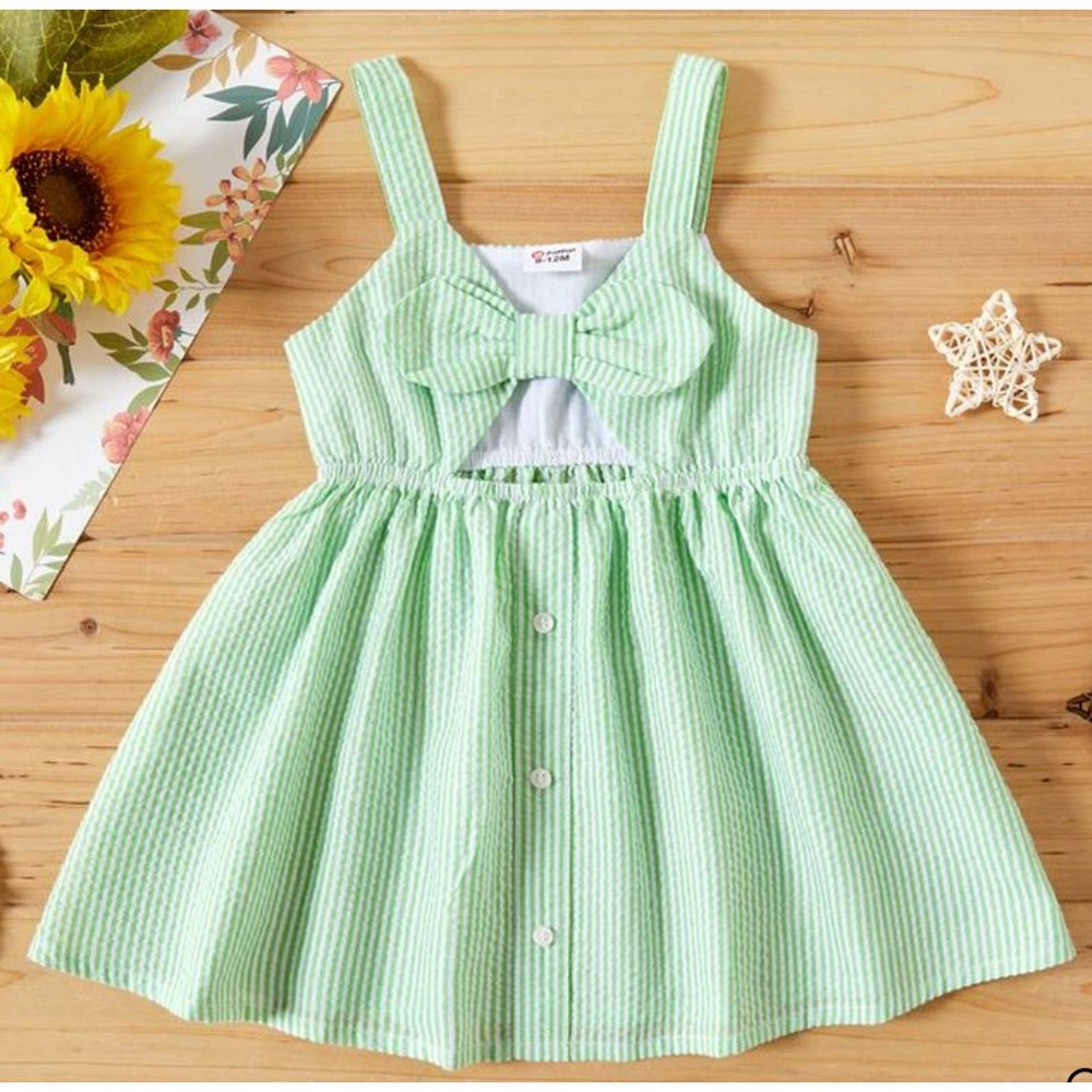 Baby / Toddler Strappy Striped Dress